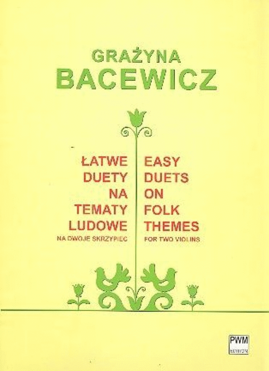 Easy Duets On Folk Themes String Duet scores gallery preview page 1