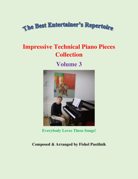 "Impressive Technical Piano Pieces Collection"-Volume 3 image number null