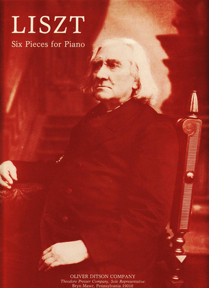 Book cover for Liszt: Six Pieces For Piano