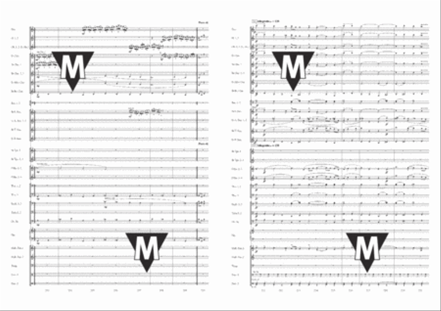 Romanian Dances II - Suite Concert Band scores gallery preview page 27