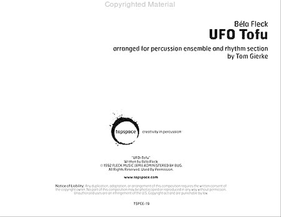 UFO Tofu Percussion Ensemble scores gallery preview page 2