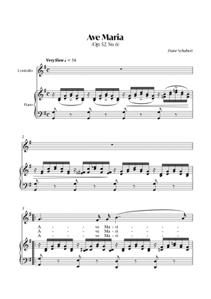 Ave Maria (Franz Schubert) - CONTRALTO_G