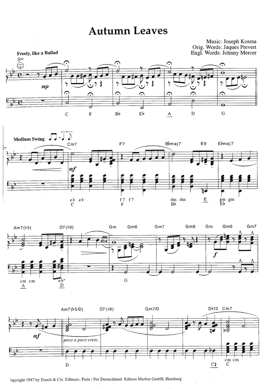Free sheet music ACCORDION Jazz Download PDF MP3 MIDI