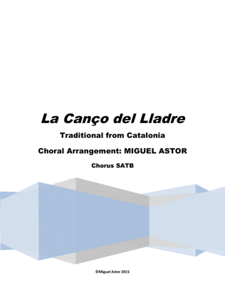 La Canço del Lladre (The song of the thief)
