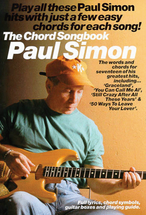Book cover for Paul Simon - The Chord Songbook