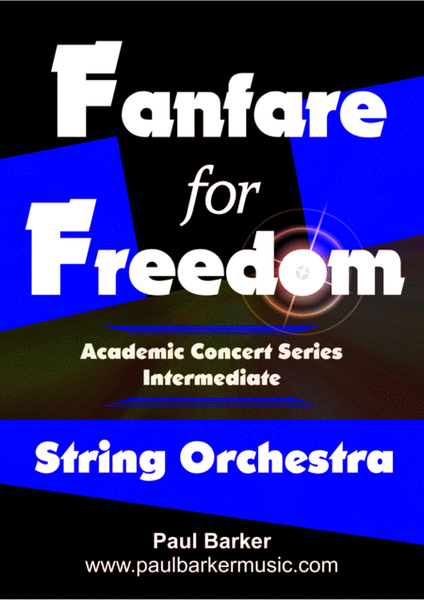 Fanfare for Freedom (String Orchestral Version Score & Parts) image number null