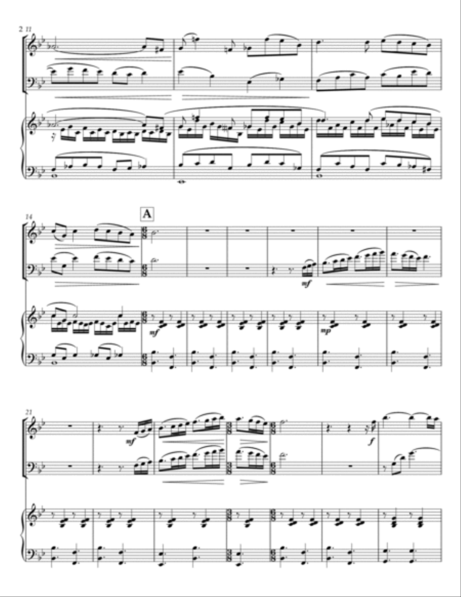 Cinema Paradiso Piano Trio scores gallery preview page 2