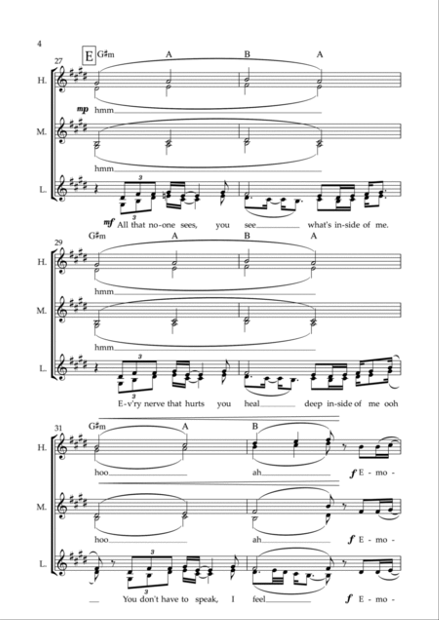 Joga A Cappella scores gallery preview page 4