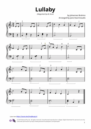 Lullaby (Wiegenlied Op.49 No.4)