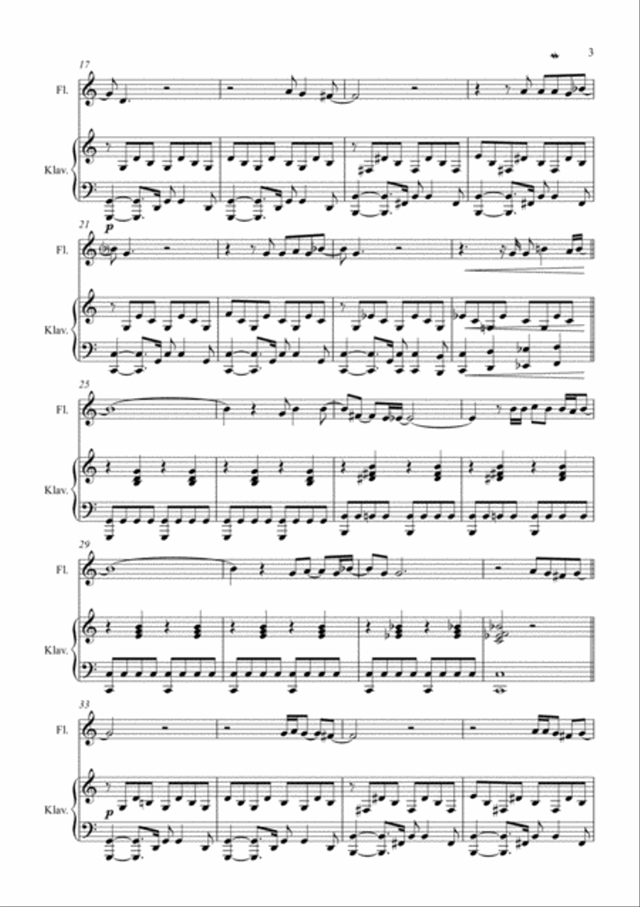 Creep Flute Solo scores gallery preview page 3