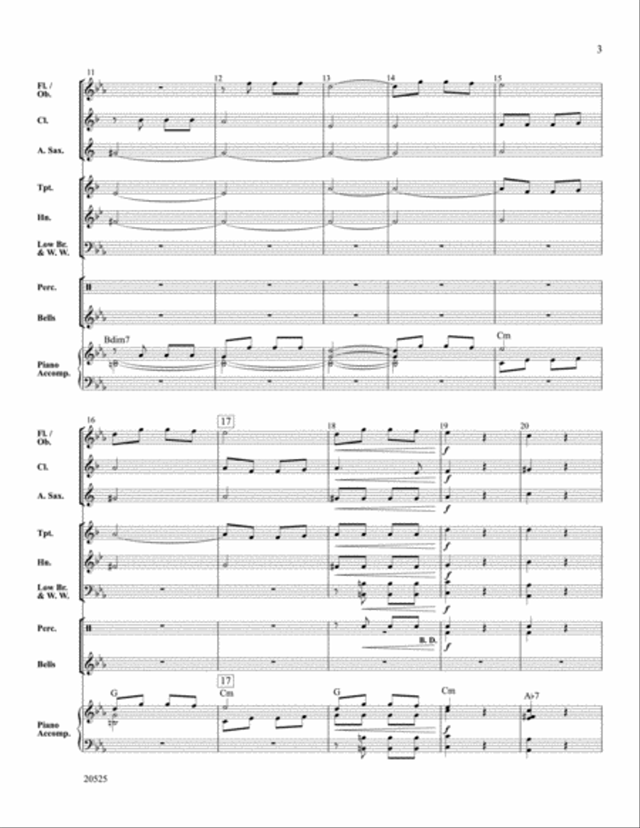 Best of Beethoven Best of Beethoven Concert Band scores gallery preview page 3