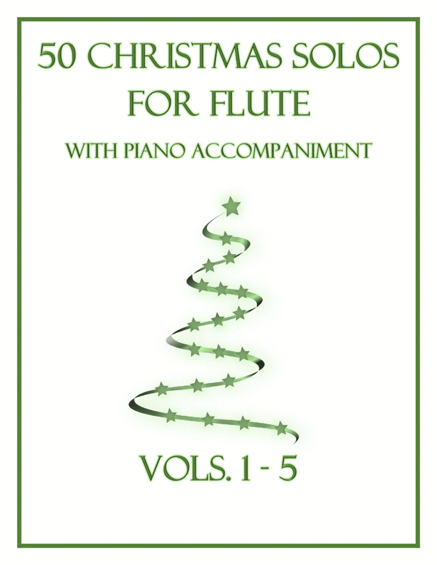 50 Christmas Solos for Flute with Piano Accompaniment image number null