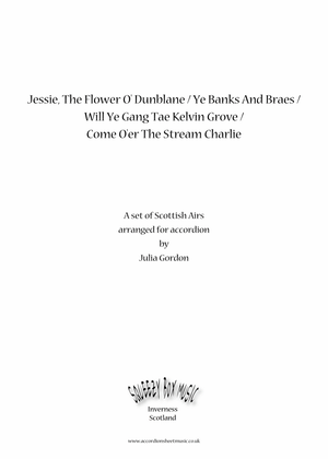 Book cover for Jessie, The Flower O' Dunblane / Ye Banks And Braes / Will Ye Gang Tae Kelvin Grove / Come O'er ...