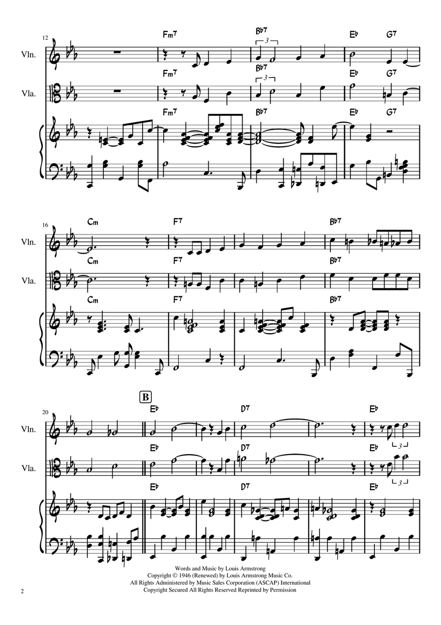 Someday You'll Be Sorry Small Ensemble scores gallery preview page 3