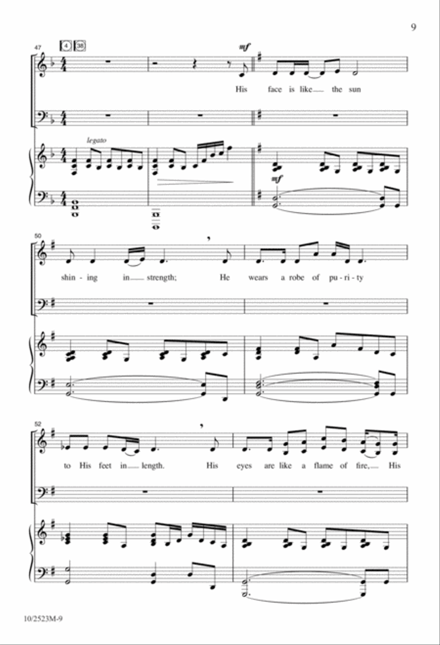 A Name Above All Names 4-Part scores gallery preview page 9