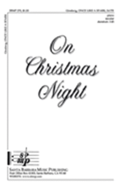 On Christmas Night - SSA Octavo image number null