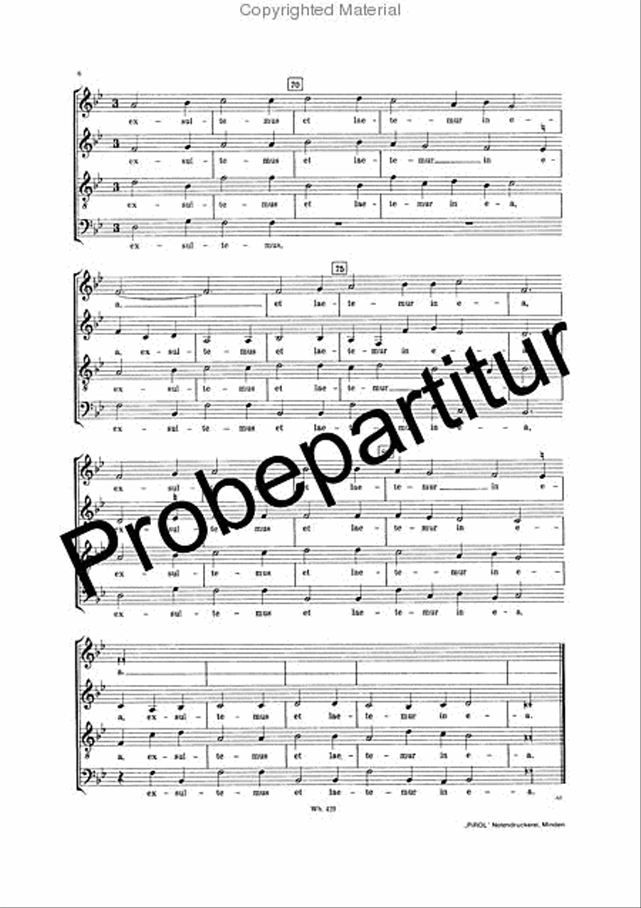 Dies sanctificatus A Cappella scores gallery preview page 5