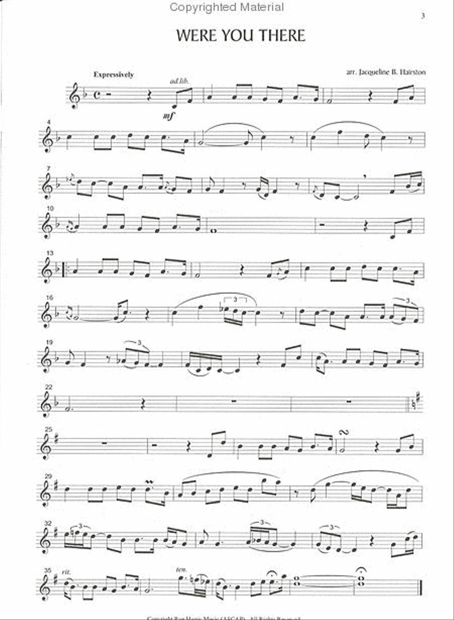 Spirituals for Violin Spirituals for Violin Violin Solo scores gallery preview page 2