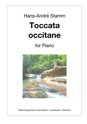 Book cover for Toccata occitane for Piano