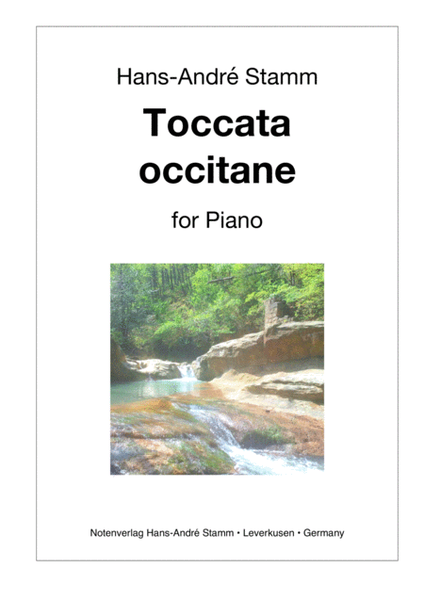Toccata occitane for Piano