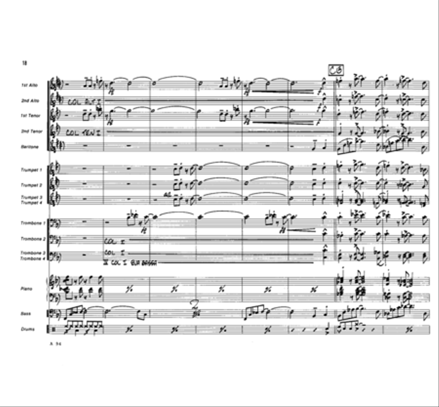 Storm Warning Storm Warning Jazz Ensemble scores gallery preview page 19