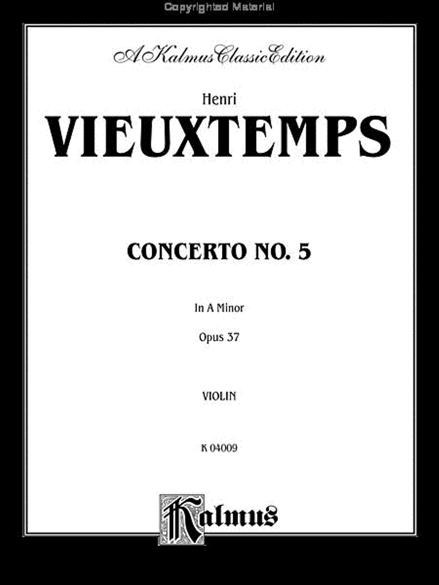 Violin Concerto No. 5