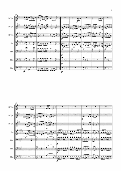 Les Toreadors from Bizet's Carmen (Brass Septet)