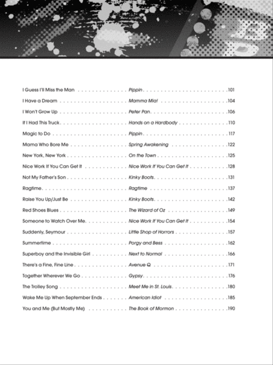 The Giant Book of Broadway Sheet Music Easy Piano scores gallery preview page 9