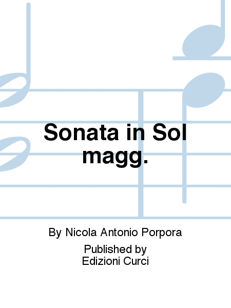 Sonata in Sol magg.