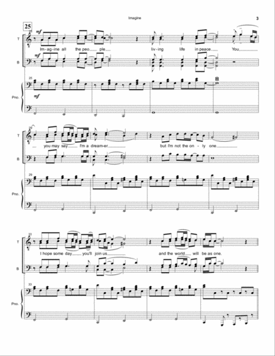 Imagine Imagine TTBB scores gallery preview page 3