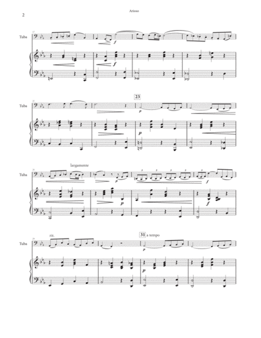 Arioso from Cantata No. 156 (Tuba) image number null
