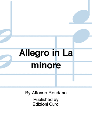 Allegro in La minore