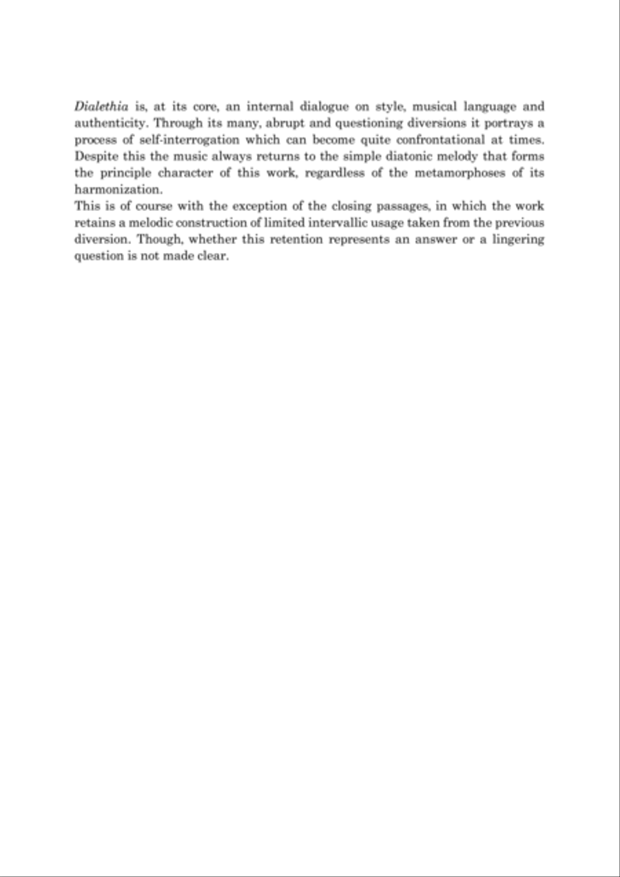 Dialethia Classical Guitar scores gallery preview page 2
