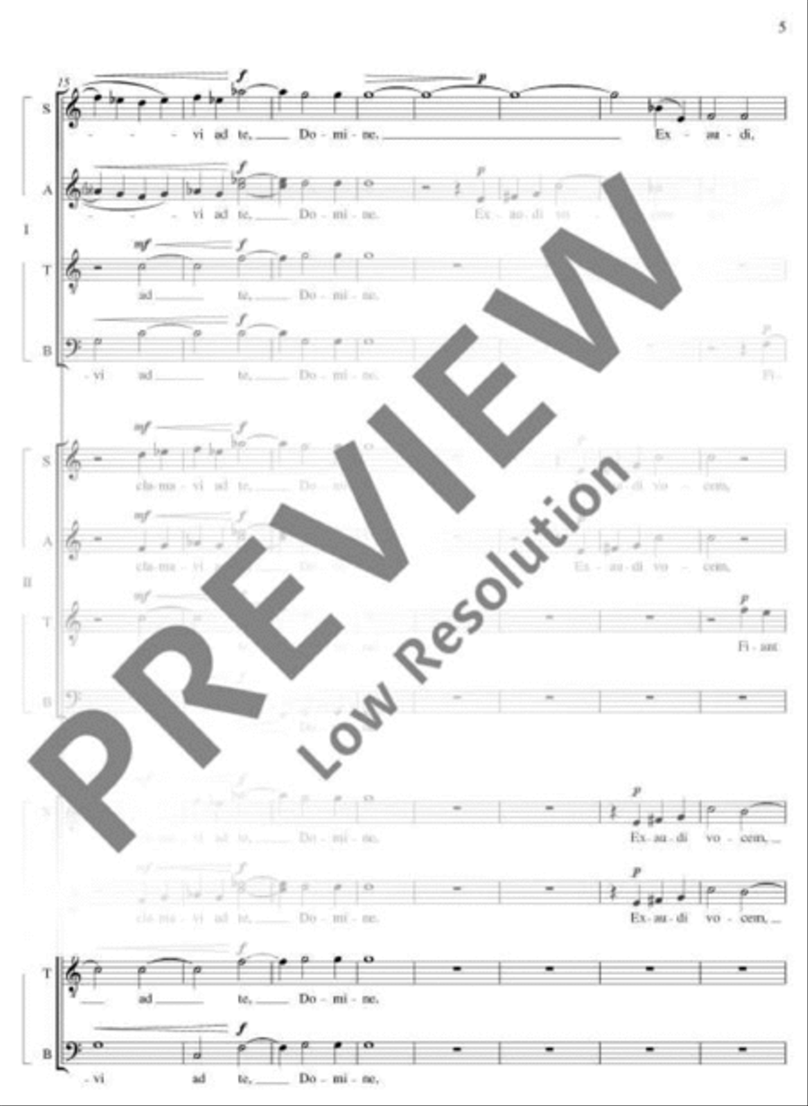 De profundis De profundis 4-Part scores gallery preview page 6