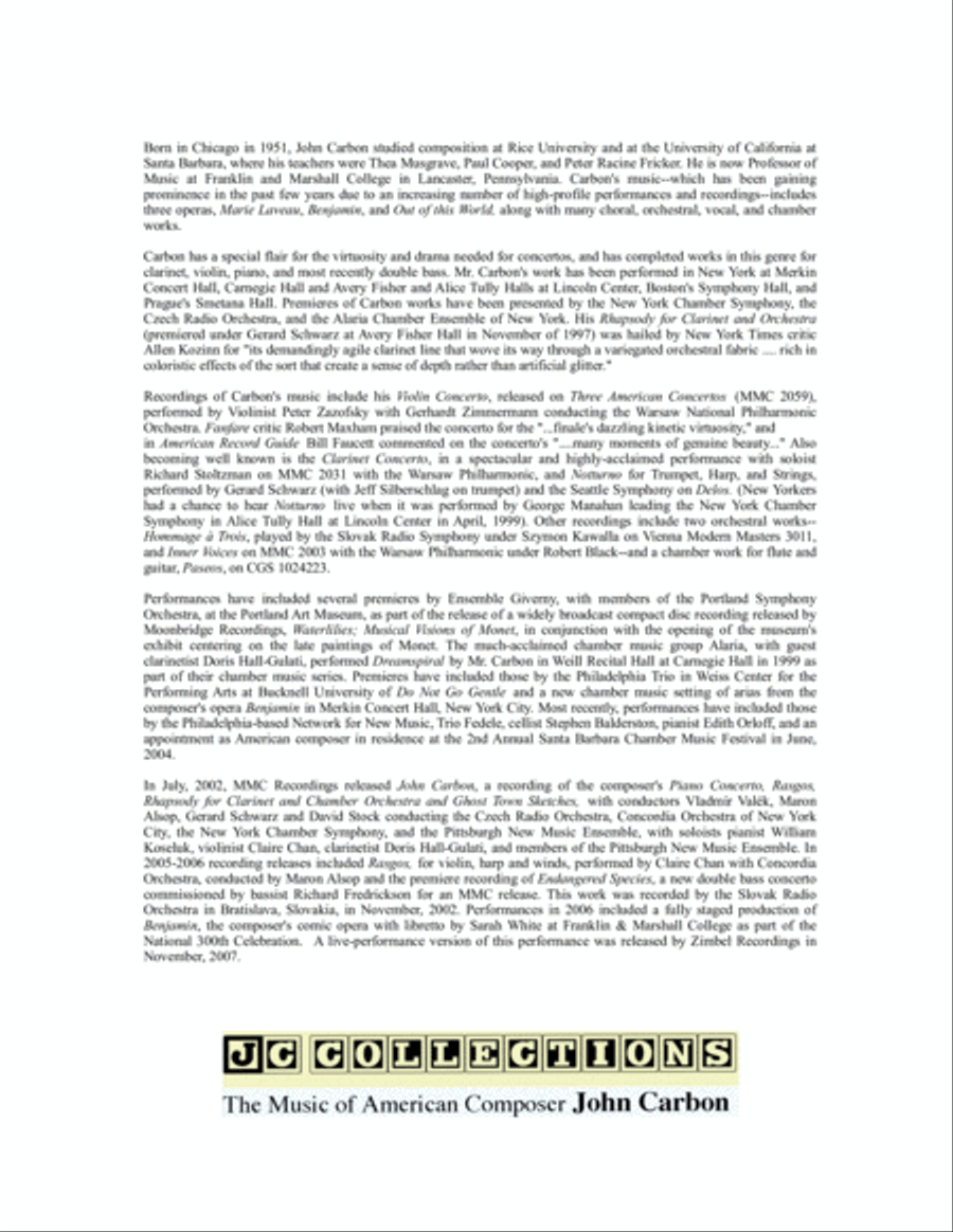 Brass Quintet (score and parts) Brass Quintet scores gallery preview page 4