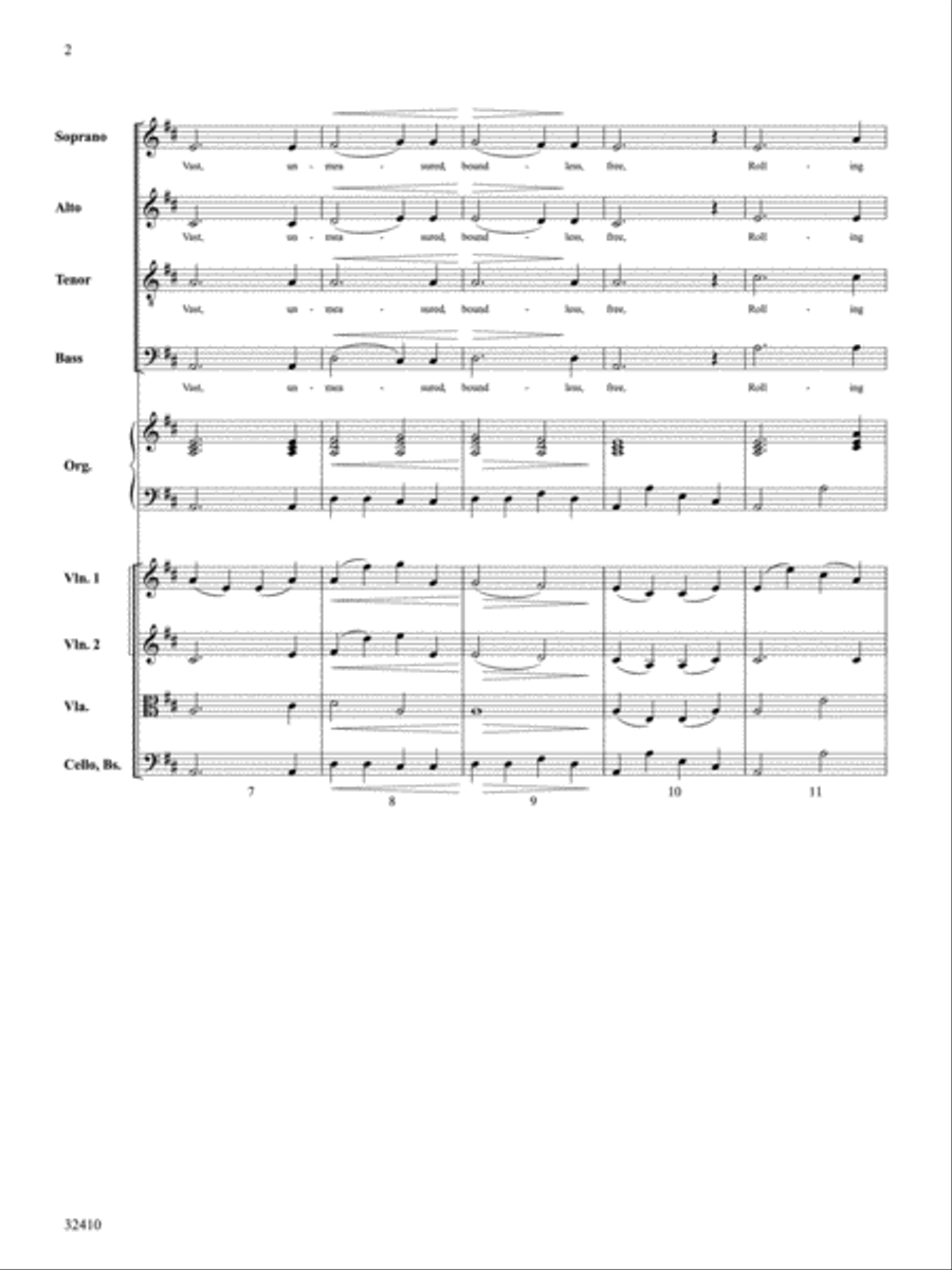 O the Deep Love of Jesus O the Deep Love of Jesus Choir scores gallery preview page 3