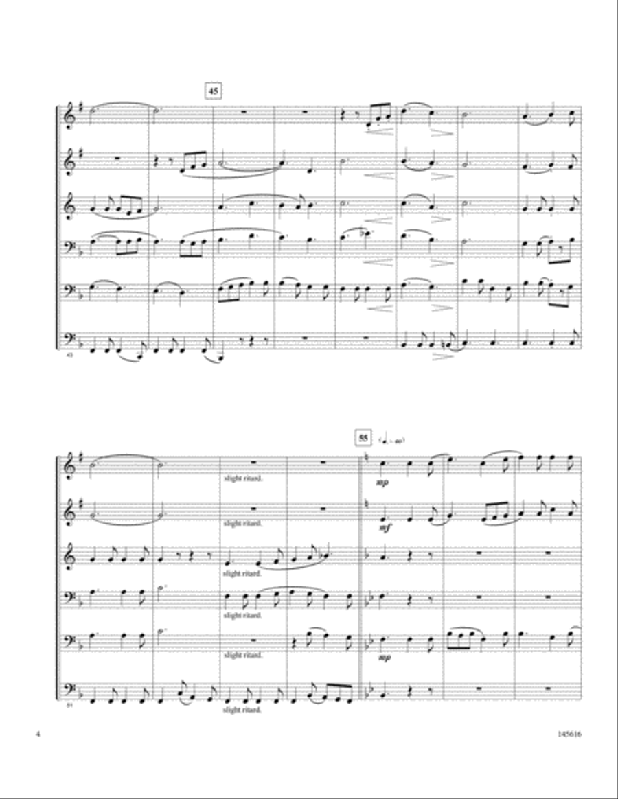 O Holy Night Chamber Music scores gallery preview page 4