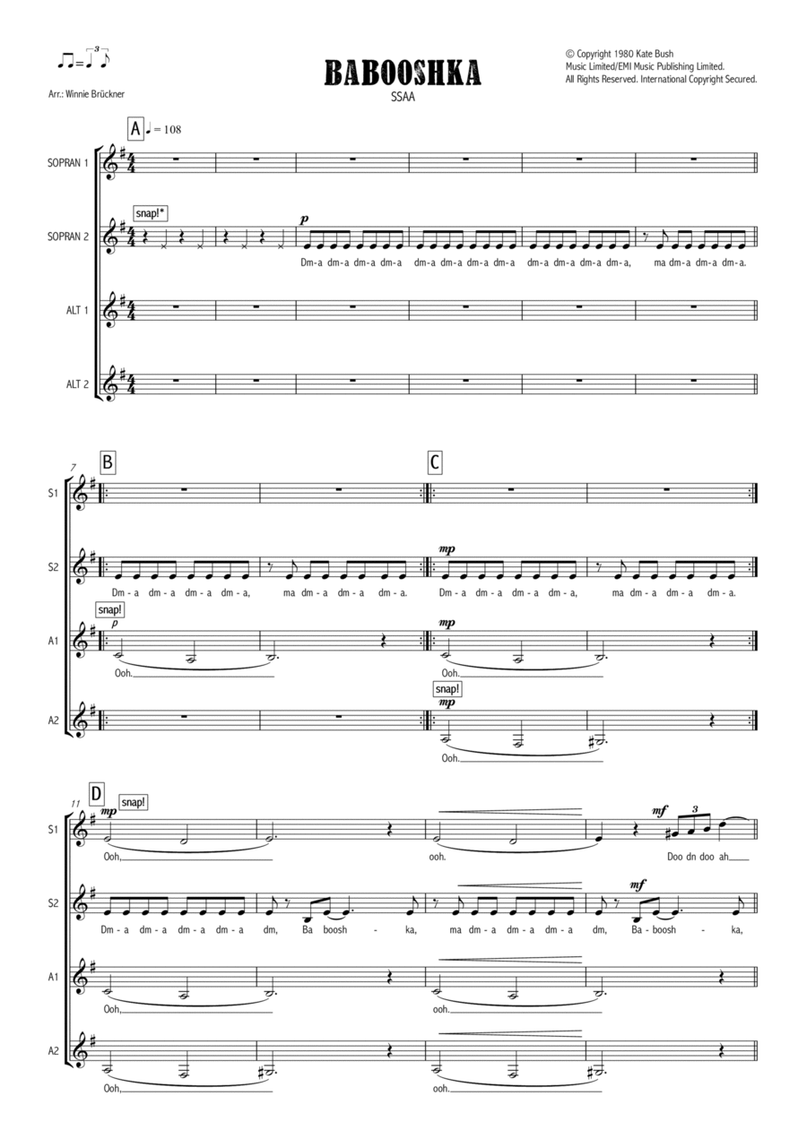Babooshka SSAA scores gallery preview page 1