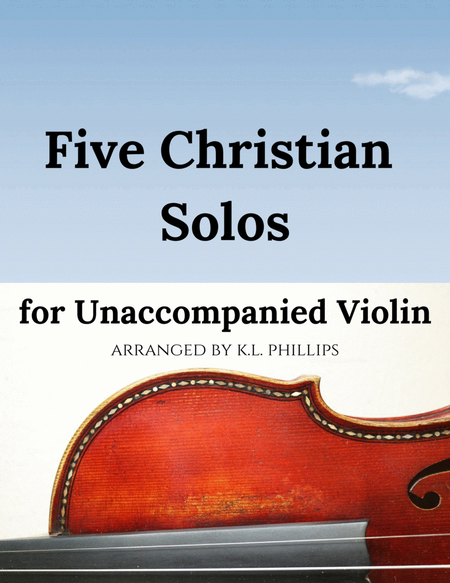 Five Christian Solos for Unaccompanied Violin image number null