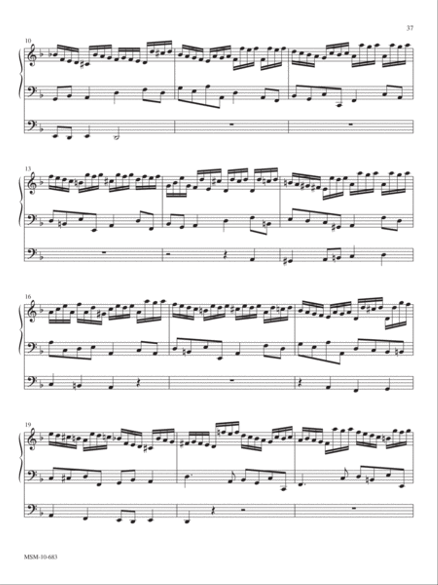 Christ lag in Todesbanden Organ scores gallery preview page 4