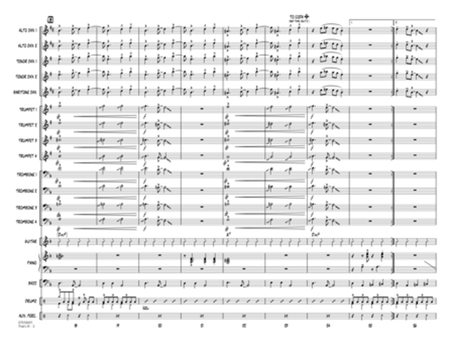 That's It! - Conductor Score (Full Score)