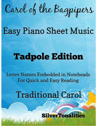 Carol of the Bagpipers Easy Piano Sheet Music 2nd Edition