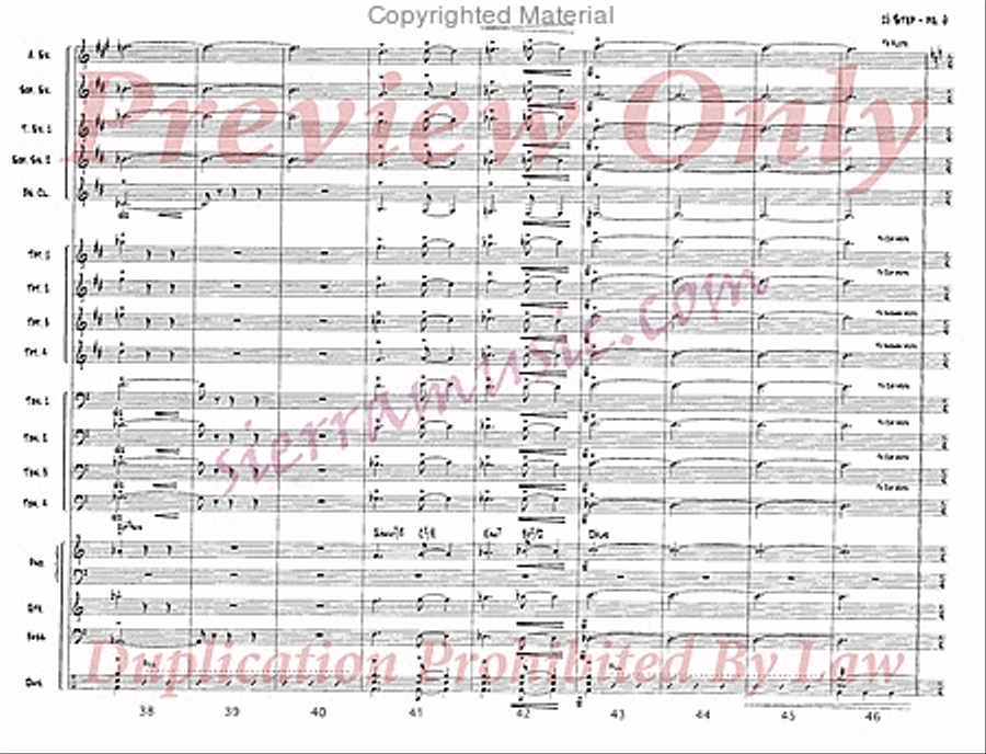 Boop Boo Be Doop Boop Boo Be Doop Jazz Ensemble scores gallery preview page 7