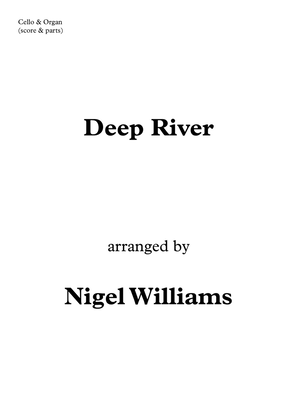 Book cover for Deep River, for Cello and Organ