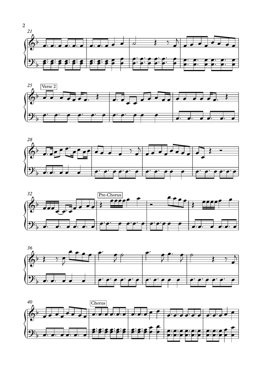 Sing It With Me Easy Piano scores gallery preview page 2