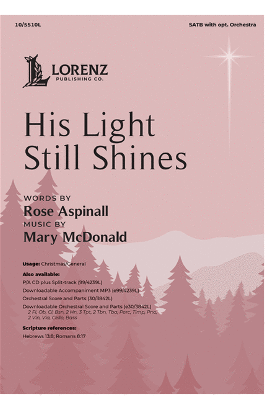 His Light Still Shines His Light Still Shines 4-Part scores gallery preview page 1