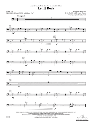 Let It Rock: (wp) 1st B-flat Trombone B.C.
