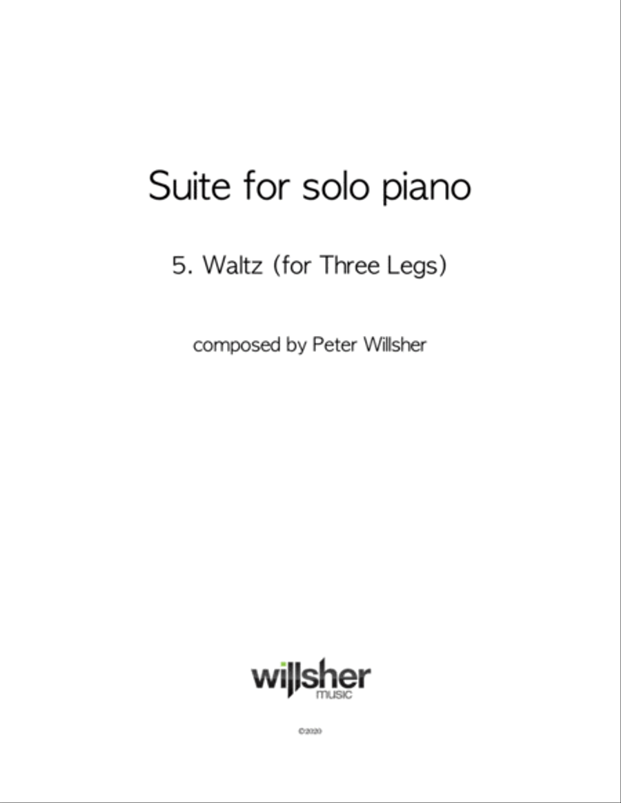 Waltz Waltz Piano Solo scores gallery preview page 1