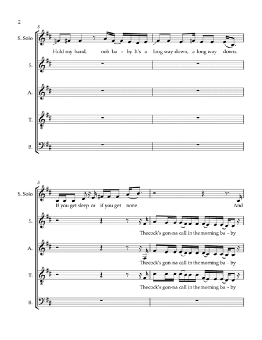Bottom Of The River Divisi scores gallery preview page 2