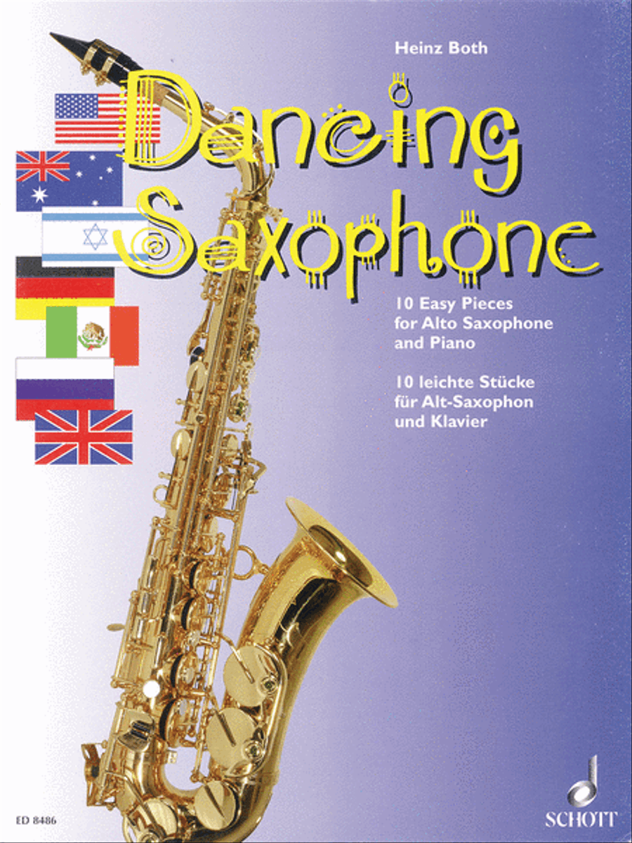 Dancing Saxophone Alto Saxophone scores gallery preview page 1